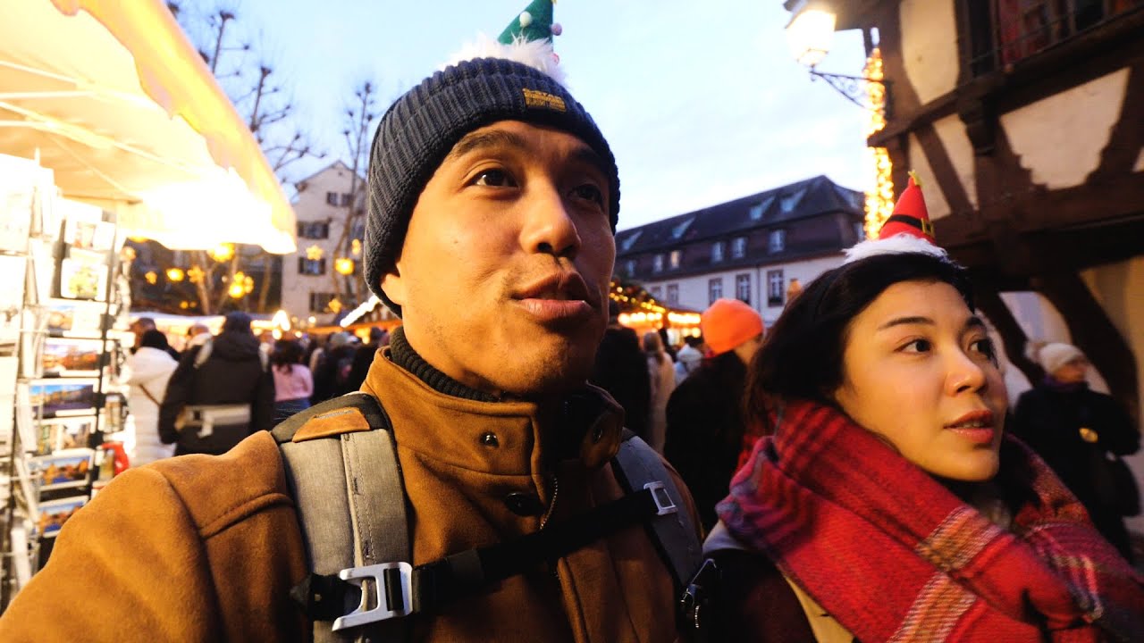 486 | CHRISTMAS IN STRASBOURG FRANCE!! (Europe Travel VLOG 2024)