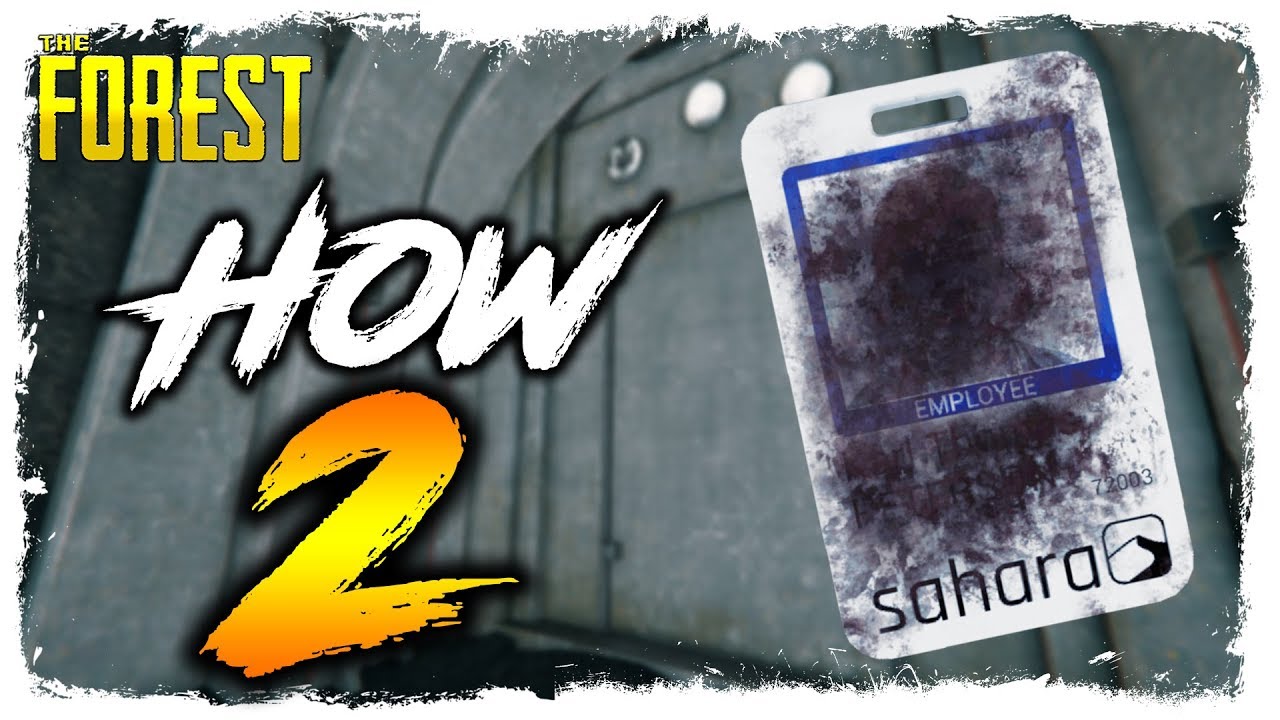 The Forest | HOW TO GET THE KEYCARD | Updated Location
