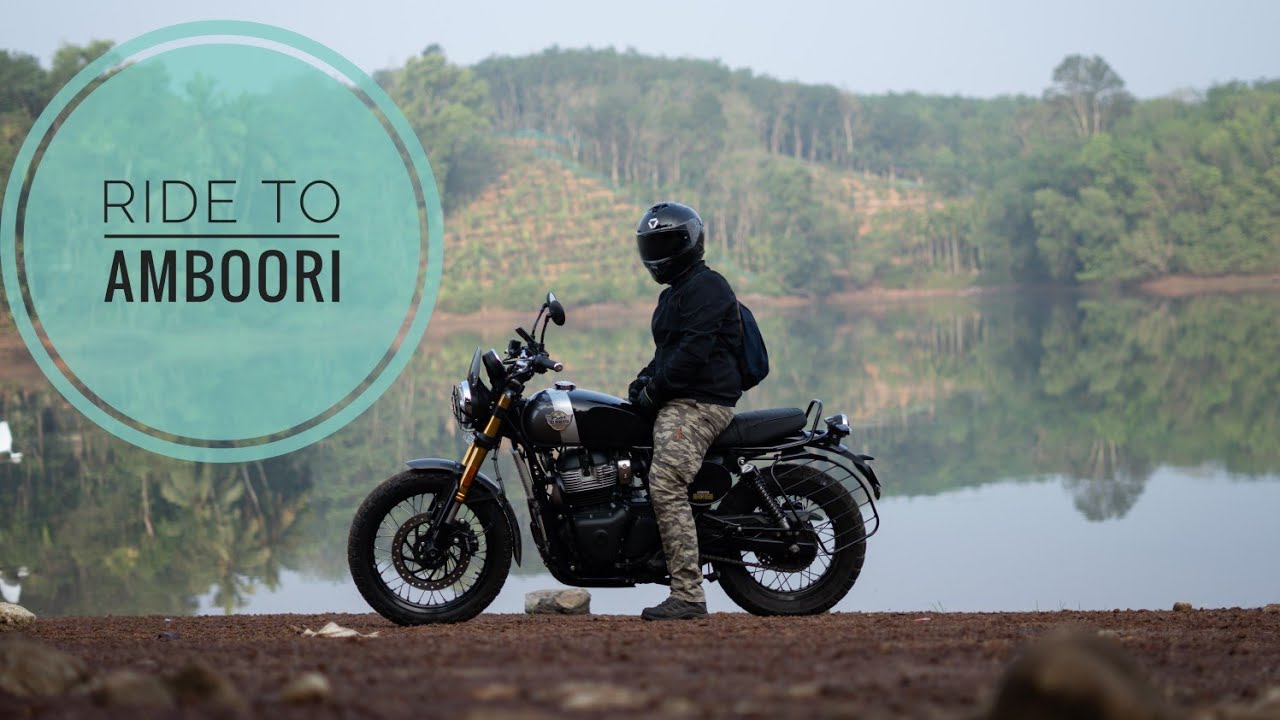 Ride to Amboori| Kumbichal bridge |Interceptor Bear 650| POV| Raw sound