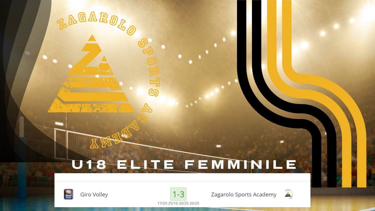 U18 FEMM ELITE GIRO VOLLEY - ZAGAROLO SPORTS ACADEMY