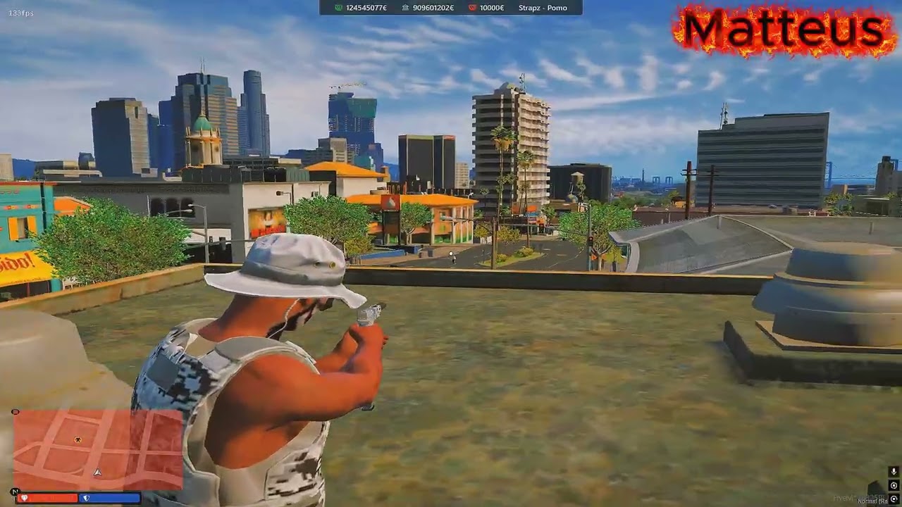 Suski ja Matteus tuli ryskyttää #kkona #laseleffa #fivem #leafrp