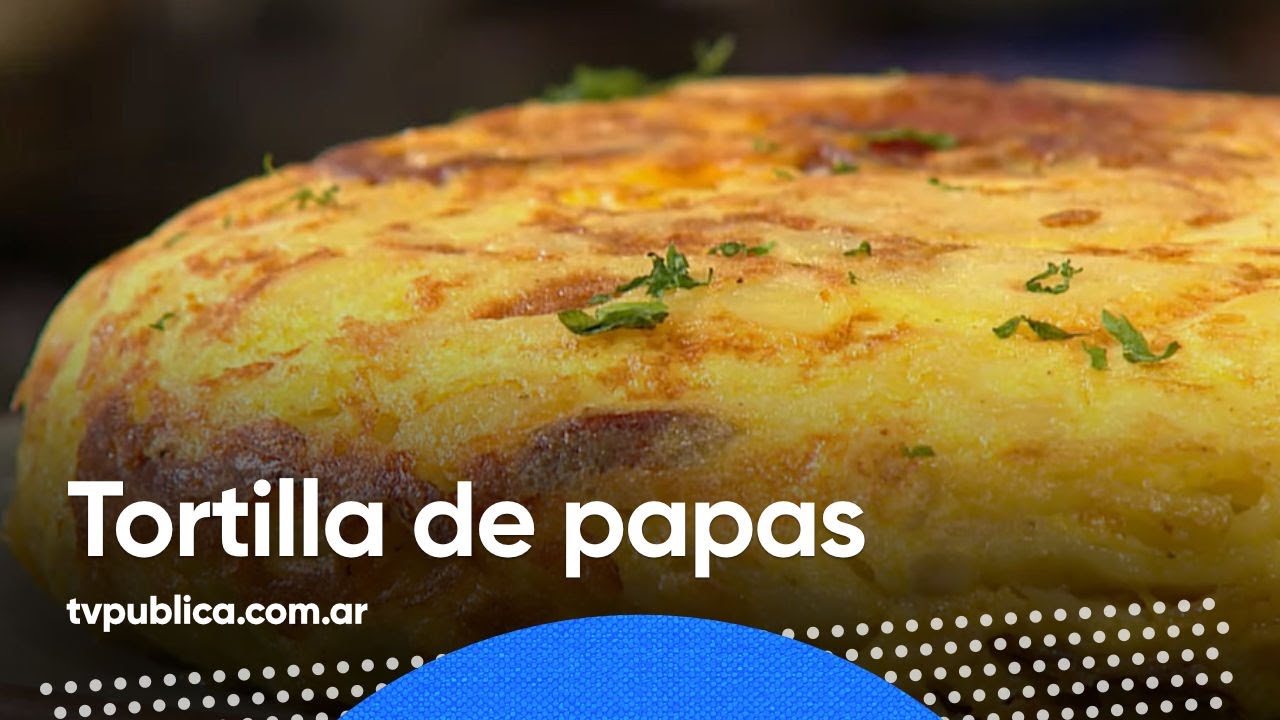 Tortilla de papas a la española - Cocineras y Cocineros Argentinos