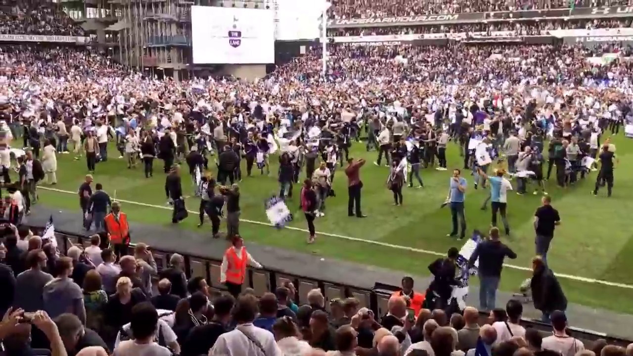 TheLaneTheFinale as the full time whistle blows. 14th May 2017 Spurs 2 Man Utd 1
