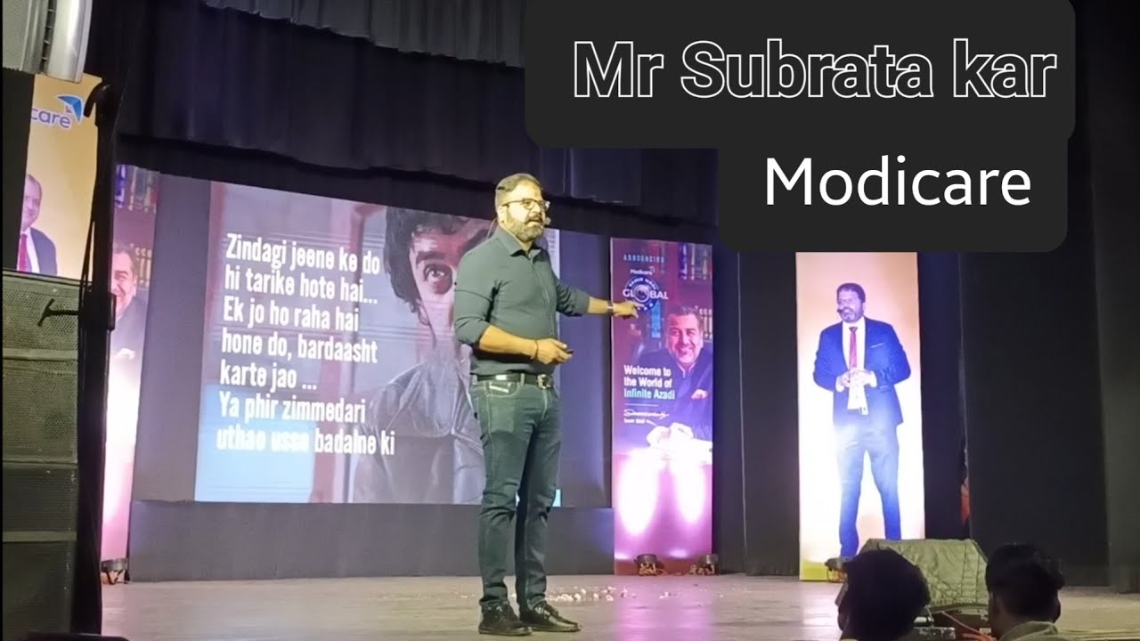 Geart Motivational Speech from Mr Subrata Kar || Modicare II Amra korbo joy