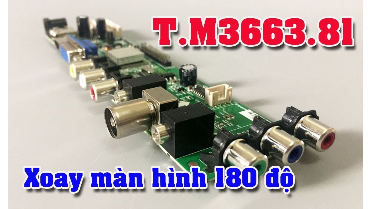 T.M3663.81 Xoay m&agrave;n h&igrave;nh 180 độ - Image Rotation