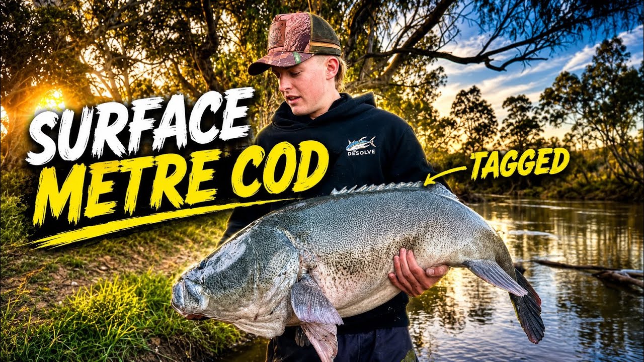The ULTIMATE Murray Cod Drift: 110cm Surface GIANT!!