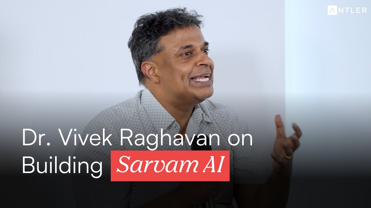GenAI for a Billion Indians | Dr. Vivek Raghavan (Sarvam AI) on the AI Bharat opportunity