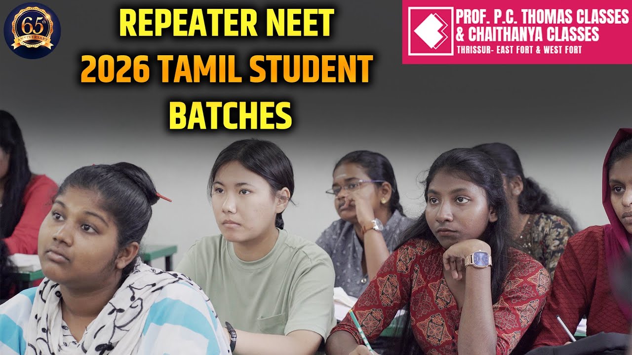 REPEATER NEET 2026 TAMIL STUDENT BATCHES COMMENCEMENT
