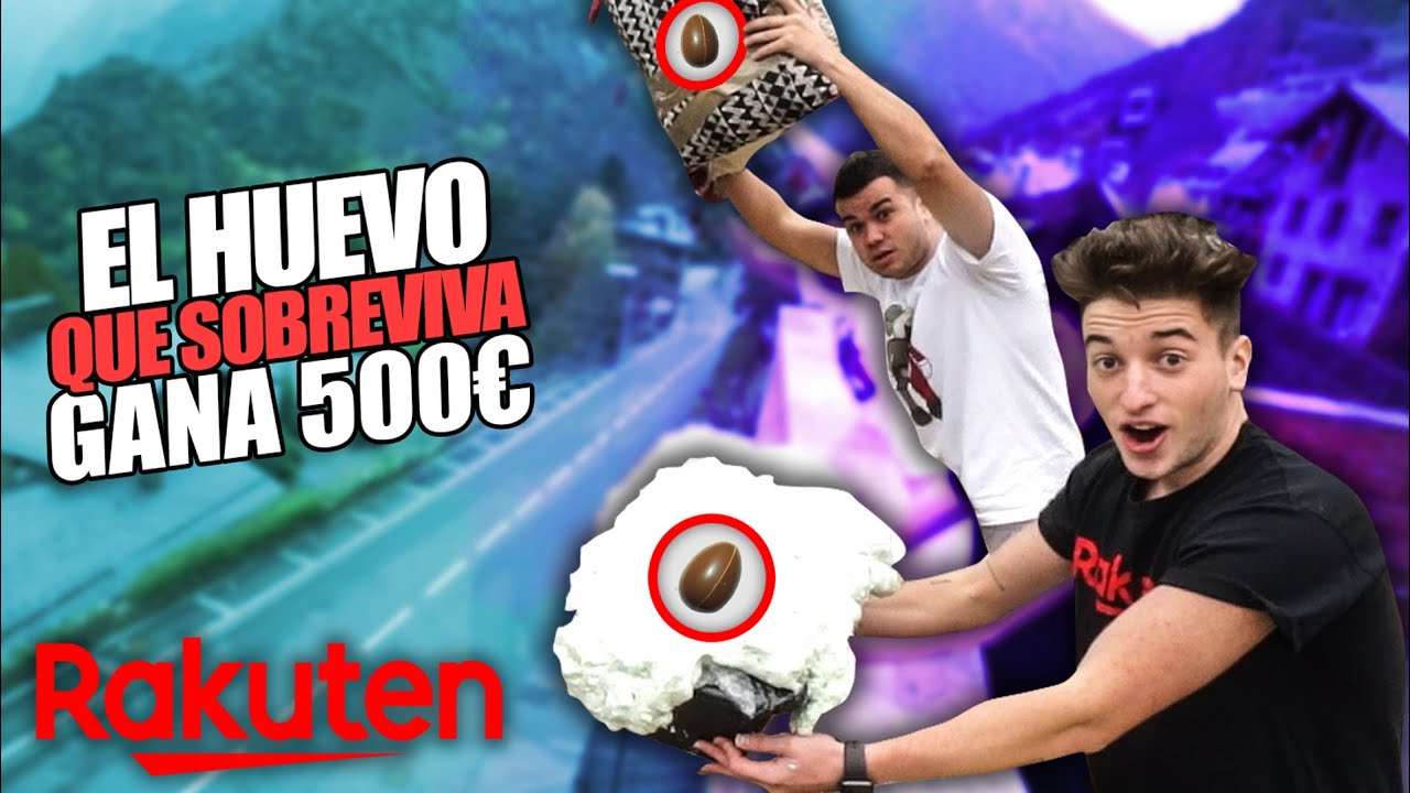 SI NO ROMPES EL HUEVO DE CHOCOLATE GANAS 500€ !! + SORTEO RAKUTEN [bytarifa]