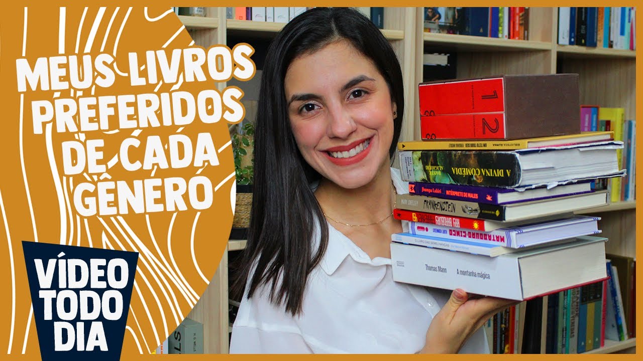 MEUS LIVROS PREFERIDOS DE CADA GÊNERO/CATEGORIA (TAG)