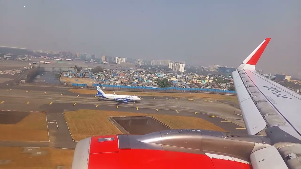 HD-Air India AI-646 Airbus A320neo Landing Mumbai Chhatrapati Shivaji from Jodhpur