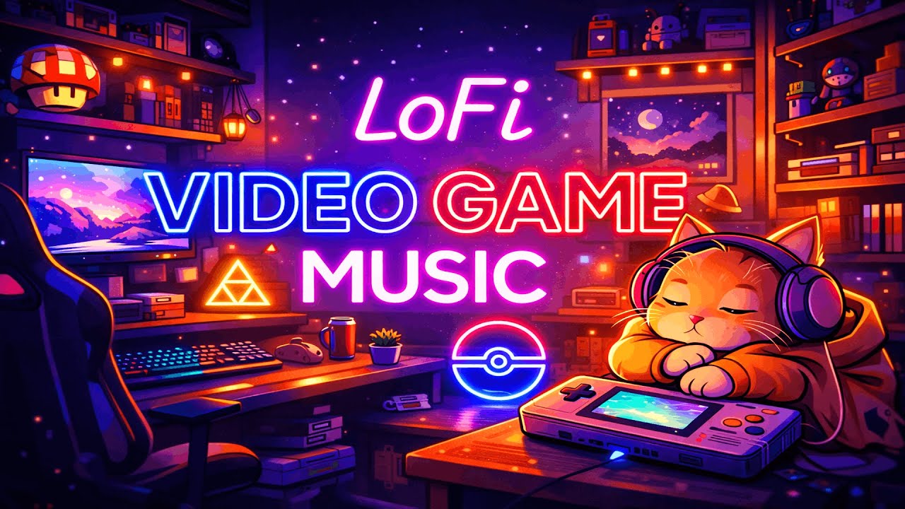 LoFi Video Game Music Mix - [Songs & Beats retro 8 bit / 16 bit chiptune] to study, work, chill