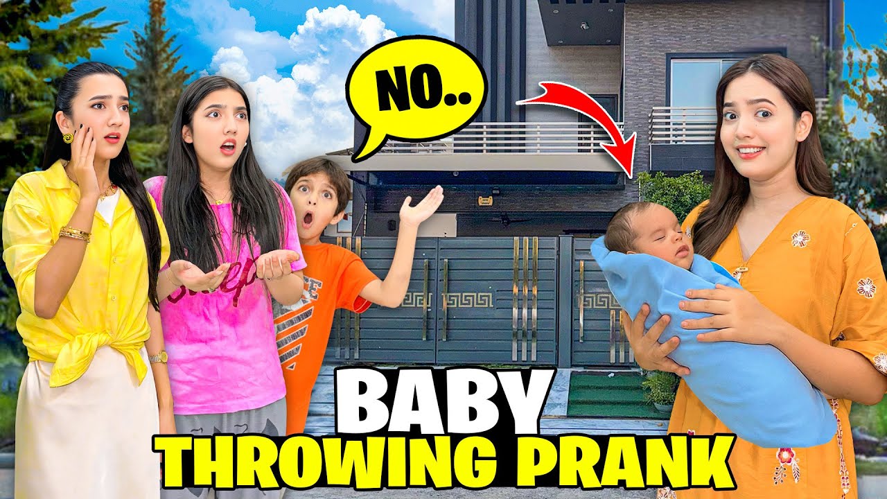 Baby Throwing Prank On My Sisters🤣😱|Pray For Me💔😓|Zainab Ny Itni Mehngi Bottle Magwai😡😤|Sistrology 