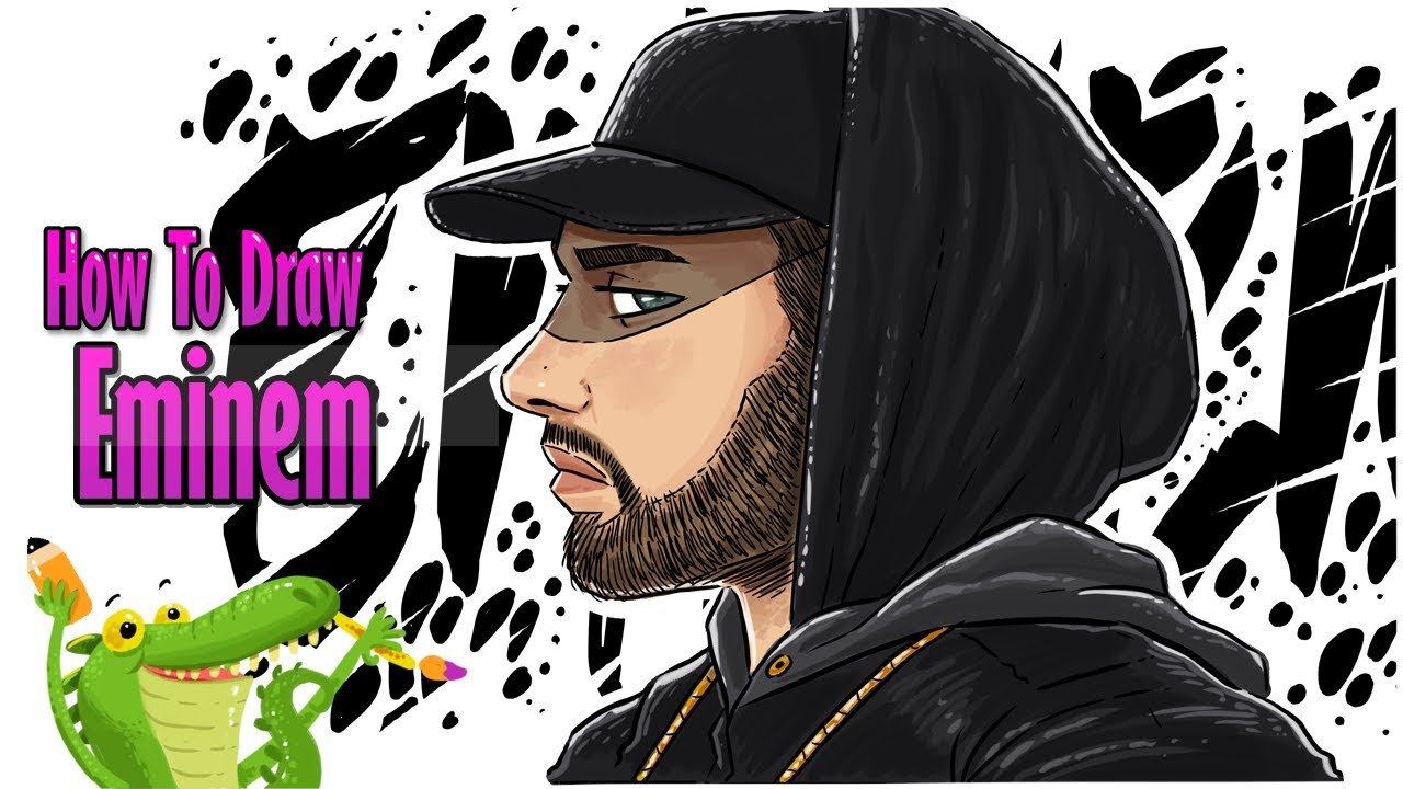 How To Draw Eminem step by step