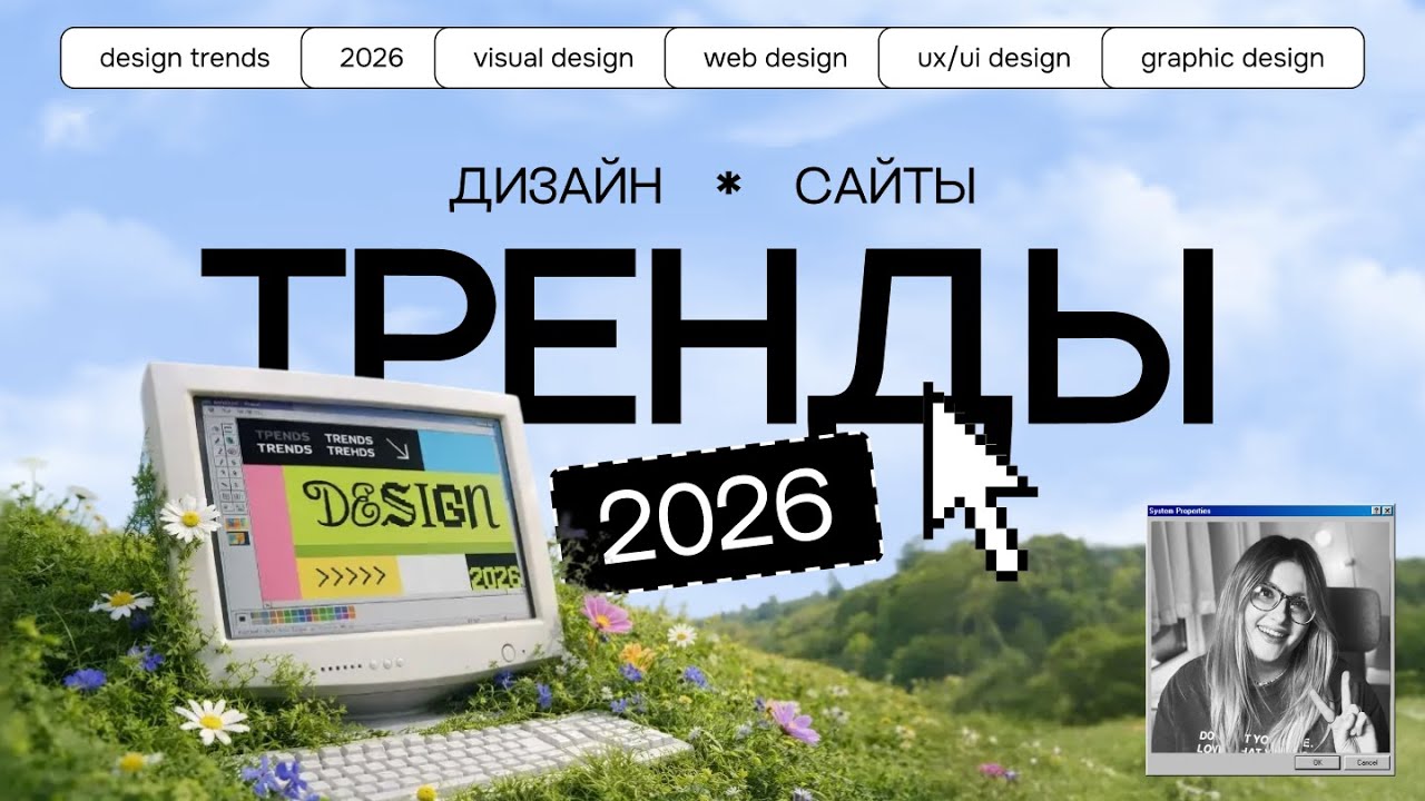 Главные визуальные и UX/UI-тренды в дизайне 2026