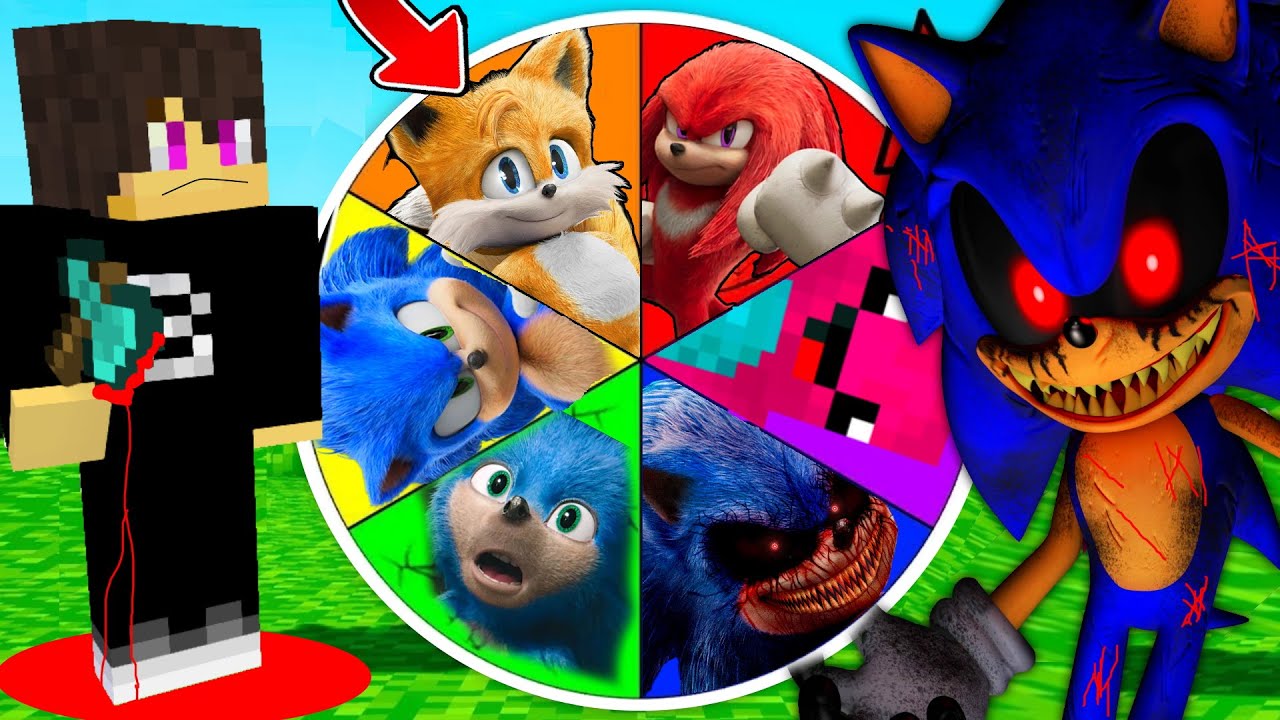 VESZÉLYES SONIC KERÉK A MINECRAFTBAN!