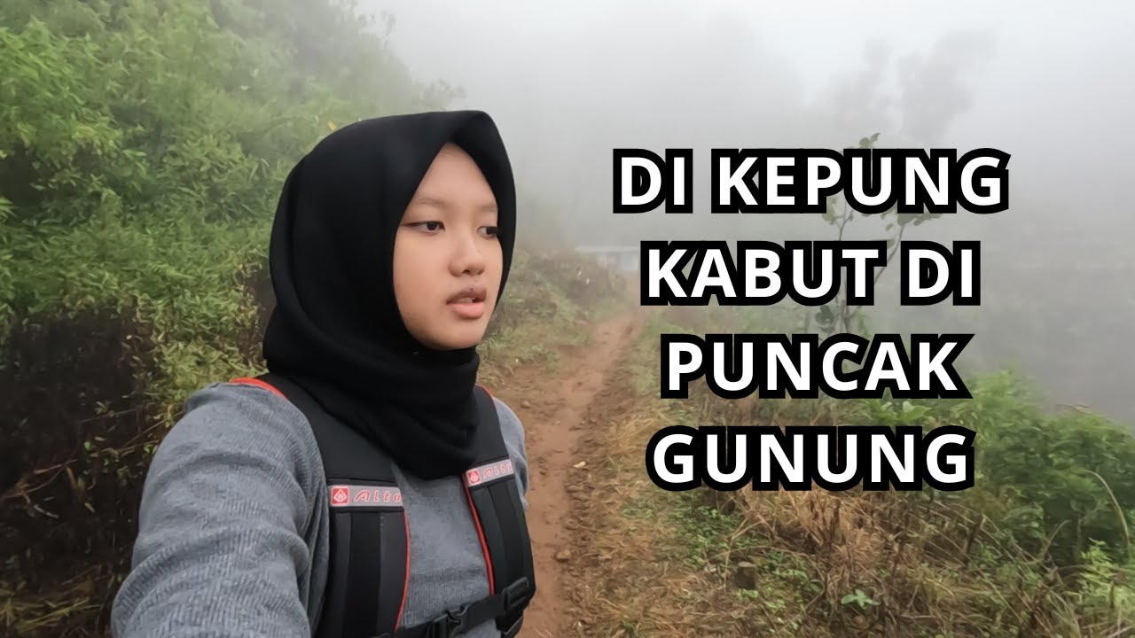 Naik gunung 29 untuk pertama kalinya tapi malah berkabut, bisa muncak ngga ya?