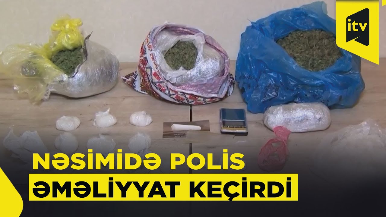 Nəsimi rayonunda təcili əməliyyat: 4 kq narkotik vasitə d&ouml;vriyyədən &ccedil;ıxarıldı