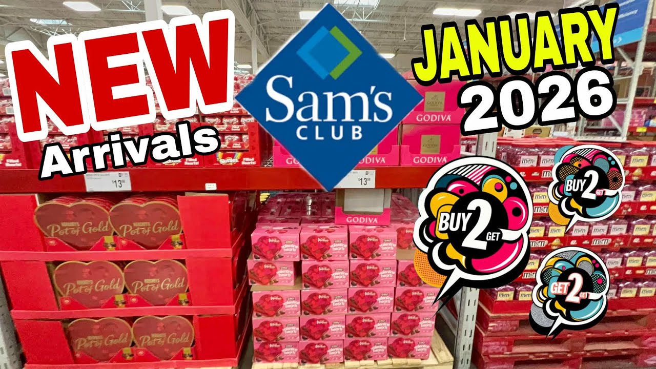 SAM'S CLUB 🇺🇸NEW ARRIVALS AND BEST DEALS | JANUARY 2026 | SHOP WITH ME WITH PRICES | #Len TV Vlog