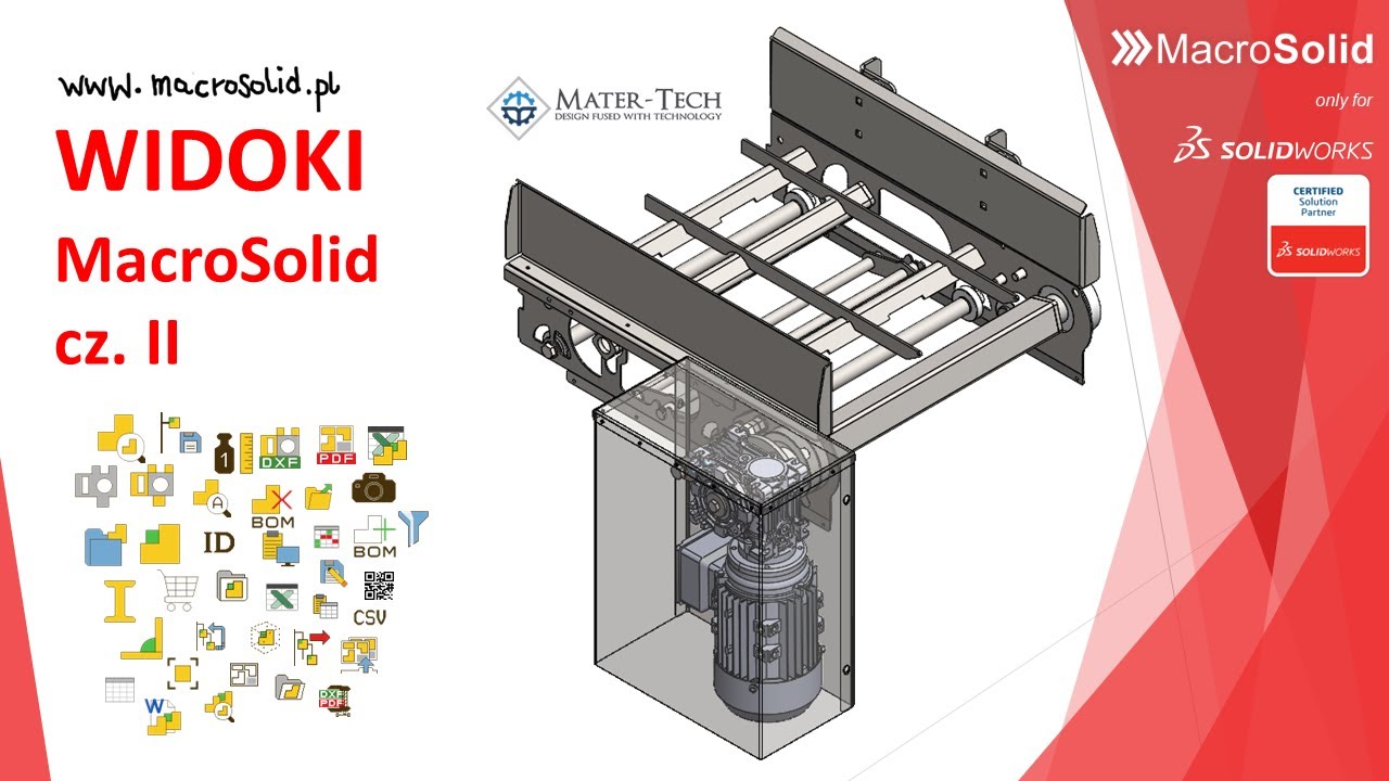 MacroSolid - typ komponentu SOLIDWORKS - sprawdź, oznacz i posortuj cz.II