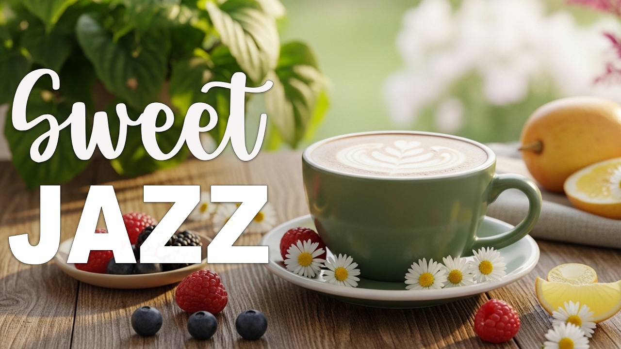 Sweet Jazz ☕ Coffee Shop Ambiance - Bossa Nova Instrumental & Jazz  Music for Start the Day.