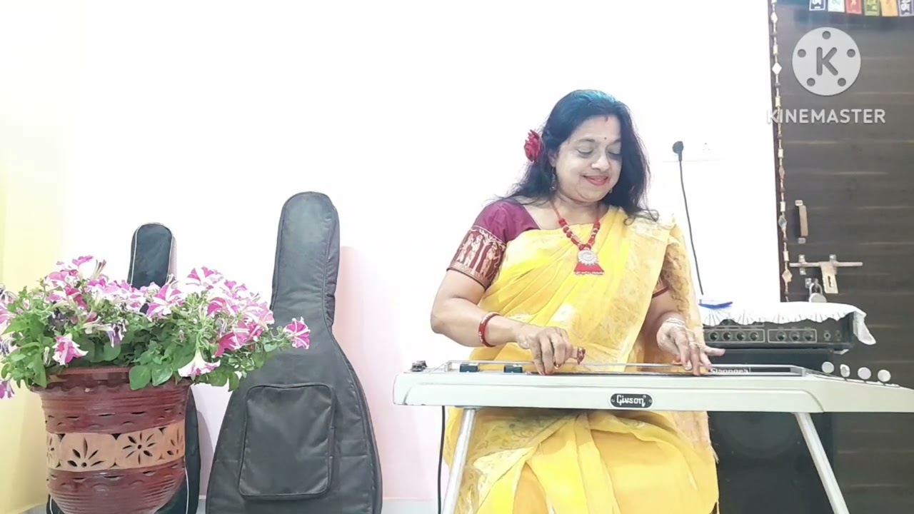 O Shyam Jakhon Takhon | Hawaiian Guitar Cover | Papri Kundu | Basanta Bilap Movie song