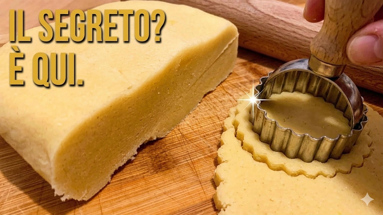 Ricetta Pasta Sablè, Ideale per Cream Tart, Torte, Basi per Dolci e Dolci Friabili