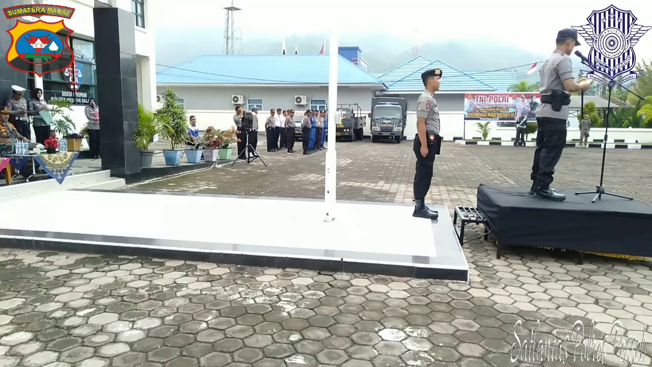 Apel Gelar Pasukan Operasi Zebra Singgalang 2019.