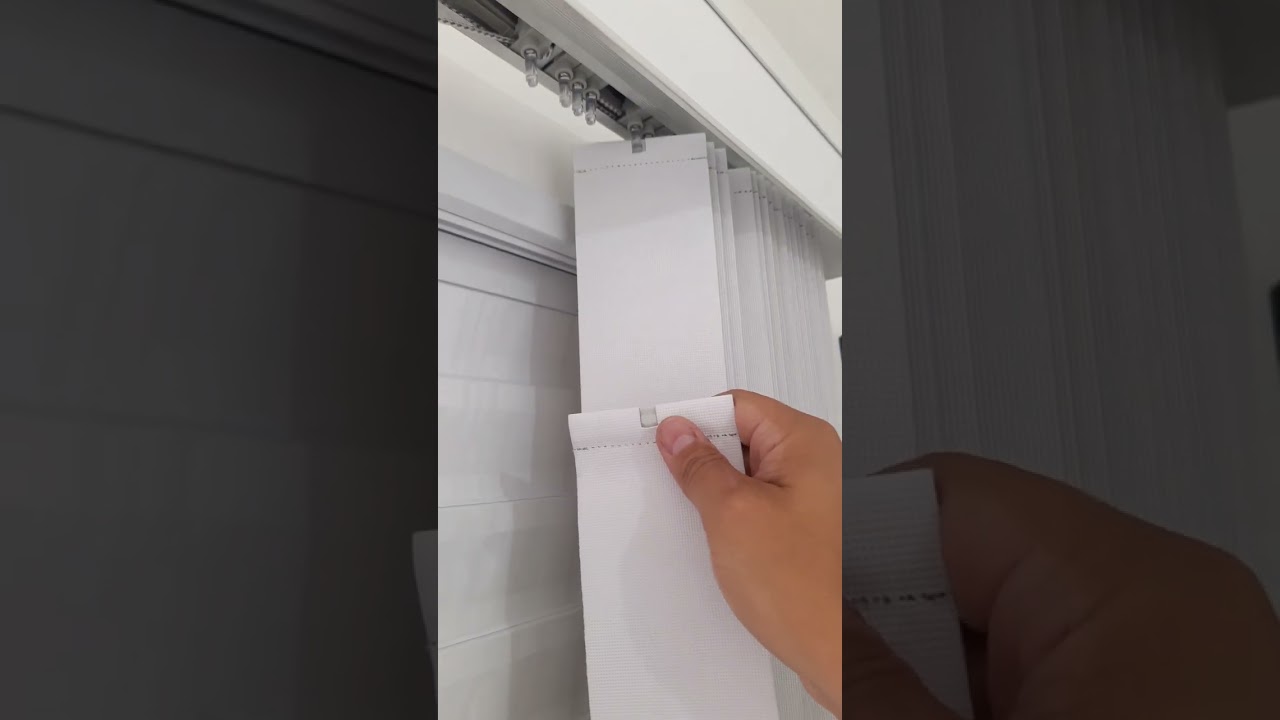 Como instalar Cortina Persiana Vertical