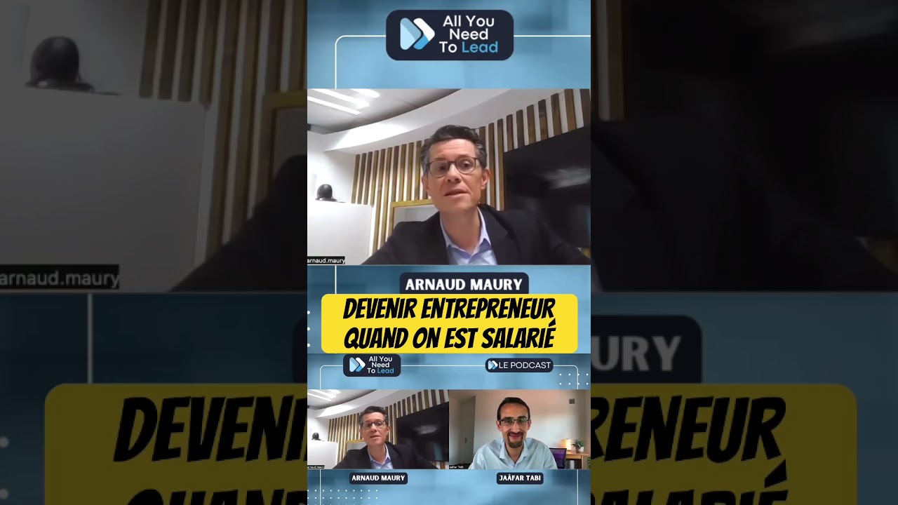 Devenir entrepreneur quand on est salarié - conseil de CEO 