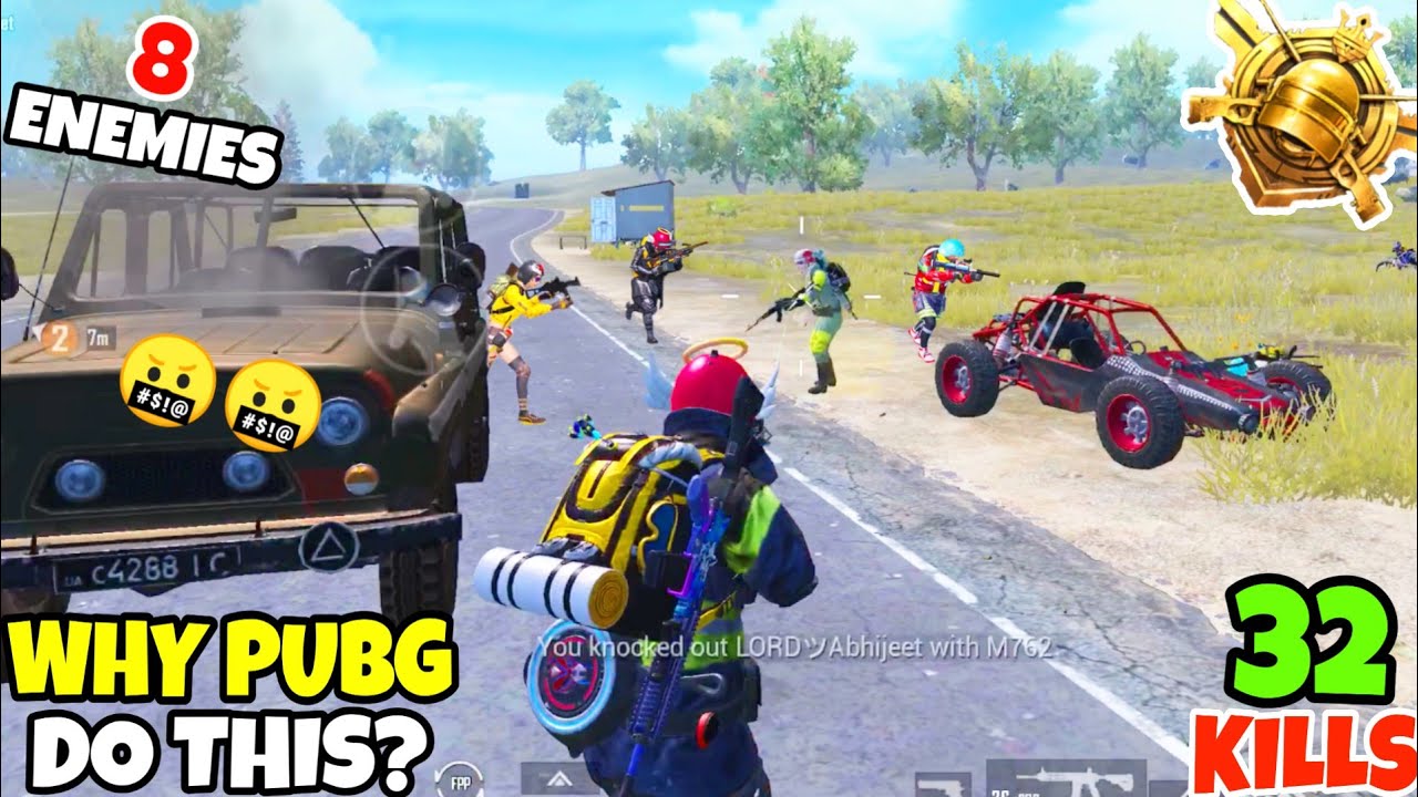 They Don't Want Me To Do High Kills in PUBG Mobile? &bull; (32 KILLS) &bull; PUBGM (HINDI)