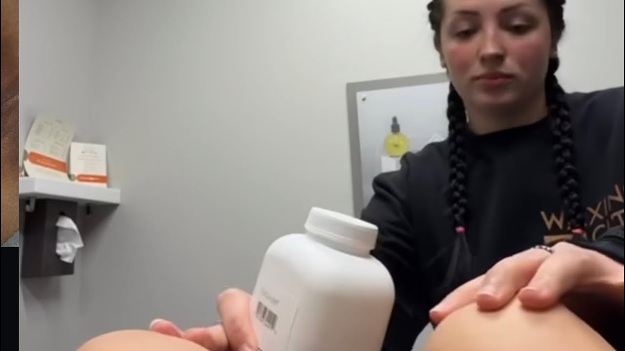 A basic bikini waxing technique for women