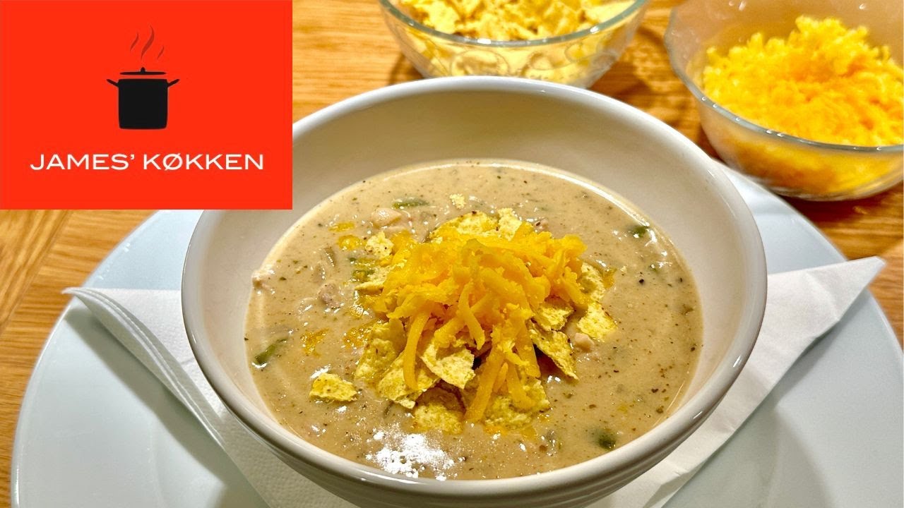White chili - en lys udgave af chili con carne.