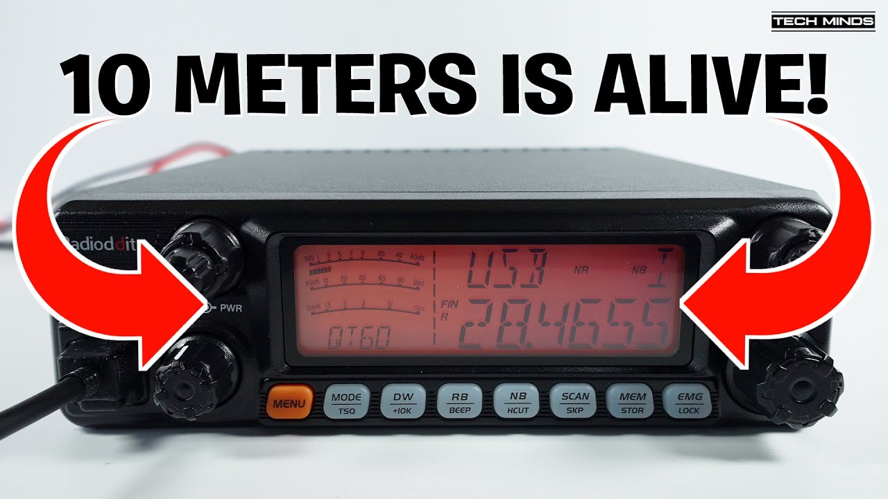 60 Watt Multi-Mode 10 Meter Ham Radio Transceiver