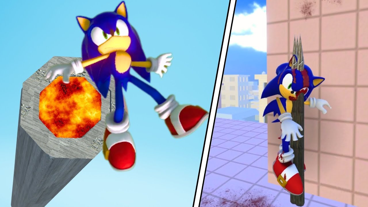 Sonic NPC Ragdoll Physics Compilation #117 | Overgrowth