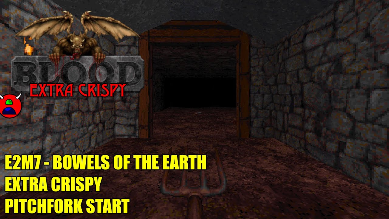 Blood (nBlood) - E2M7 The Bowels of the Earth - Extra Crispy All Secrets