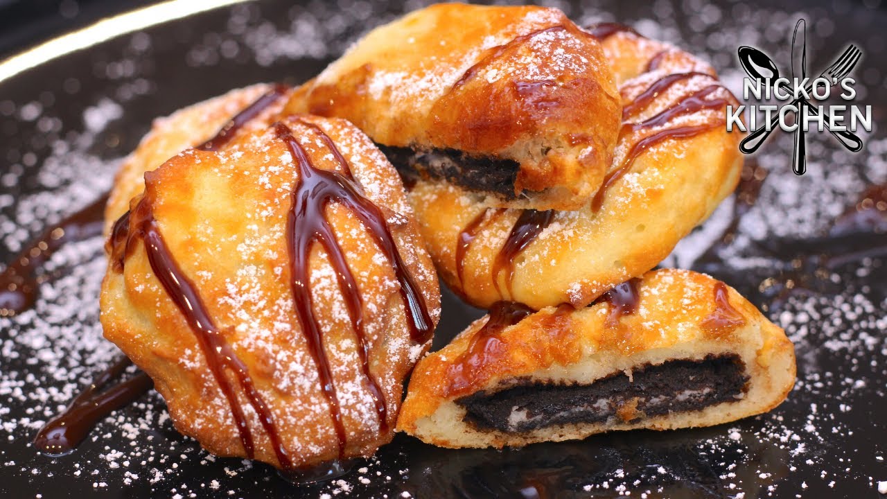 Air Fried Oreos 🍪 Air Fryer Snack Recipe