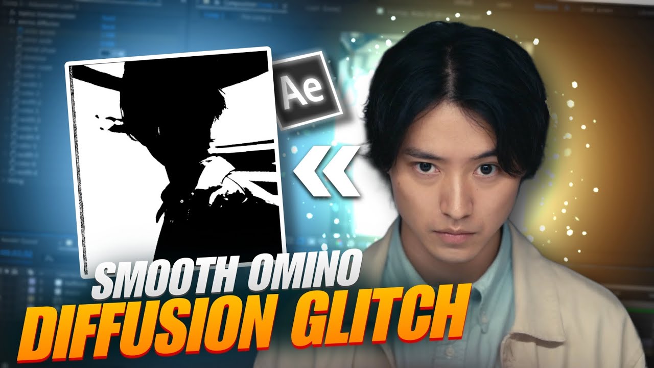 Omino Diffusion Glitch Tutorial | After Effects #aftereffectstutorial 