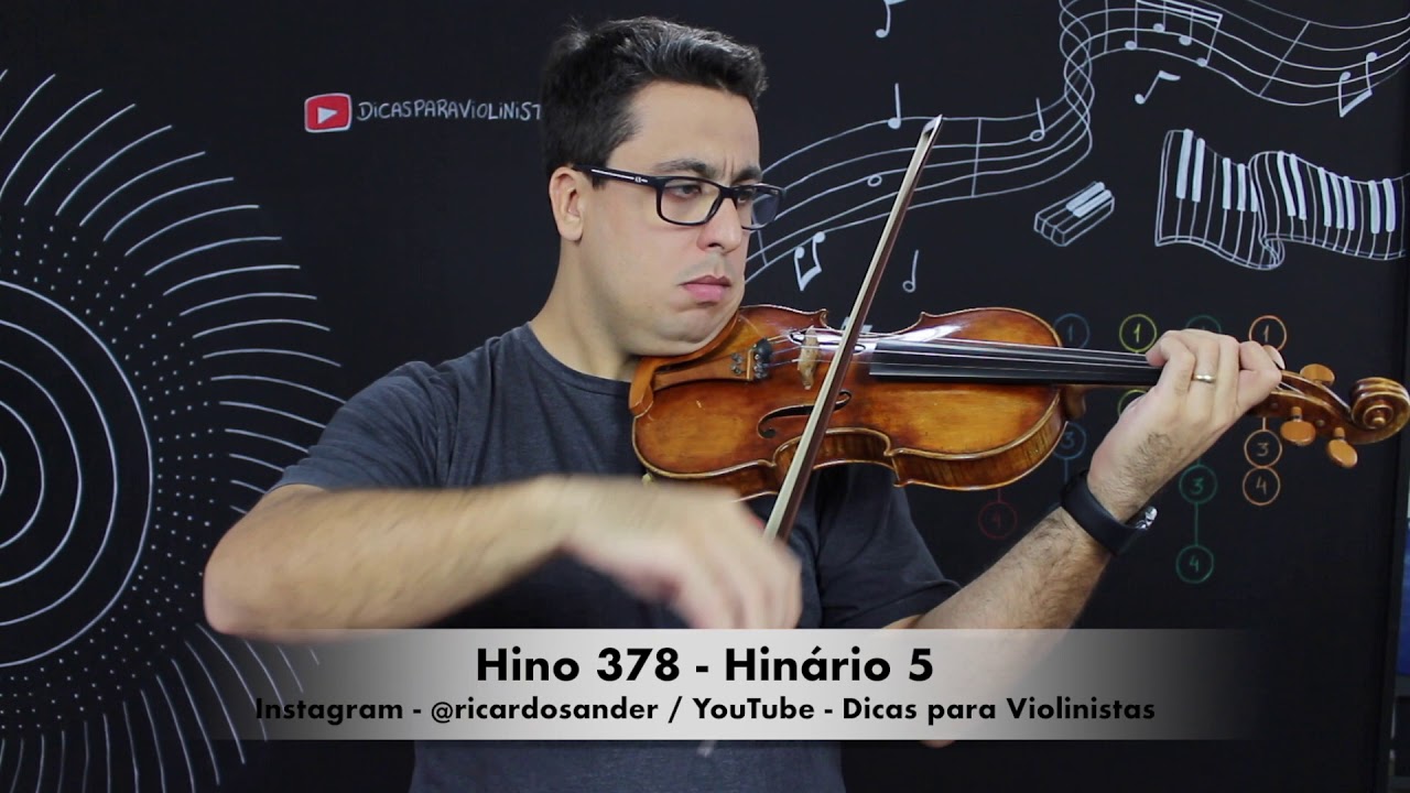 Hino 378 Violino Hinário 5 CCB