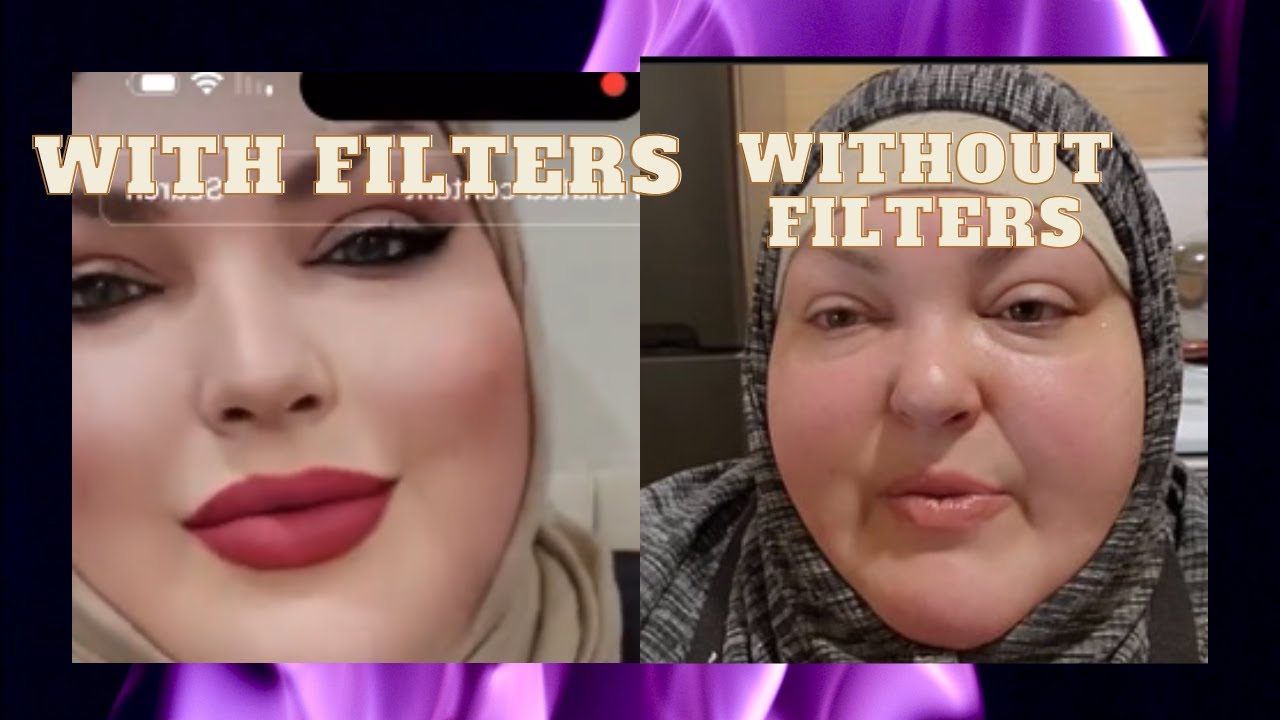 Foodie Beauty Chantal Marie FILTER OVERLOAD? This is how she presents herself on Tiktok then.