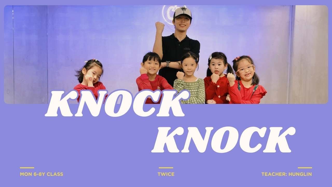 金蘋果樹舞蹈工作室｜Twice - Knock Knock｜兒童街舞｜弘霖老師