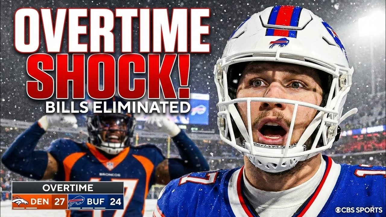 ONE INTERCEPTION ENDED IT! Broncos vs Bills Overtime Thriller