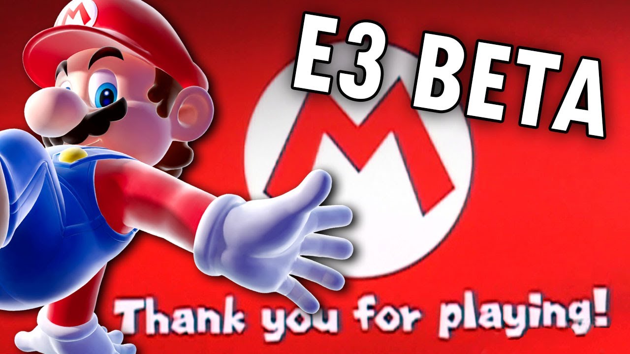 Mario Galaxy E3 2006 beta - changes vs final game in comments!