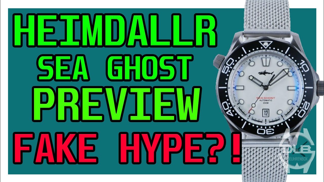 Heimdallr SeaGhost aka Omega Sea Master homage! fake hype? the worst experience with Heimdallr ever!