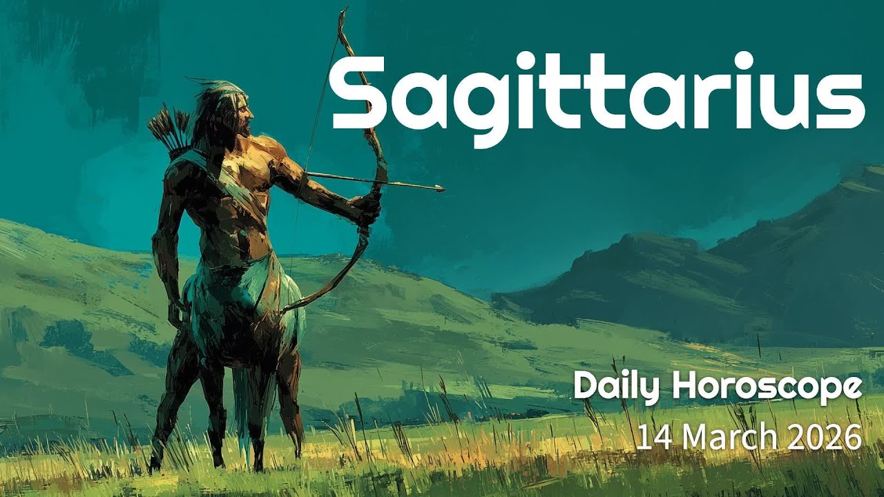 Sagittarius Daily Horoscope – 14 March 2026