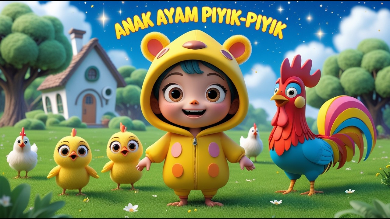 ANAK AYAM PIYIK-PIYIK - KUMPULAN LAGU ANAK DAN BALITA TERPOPULER | BOE BOE
