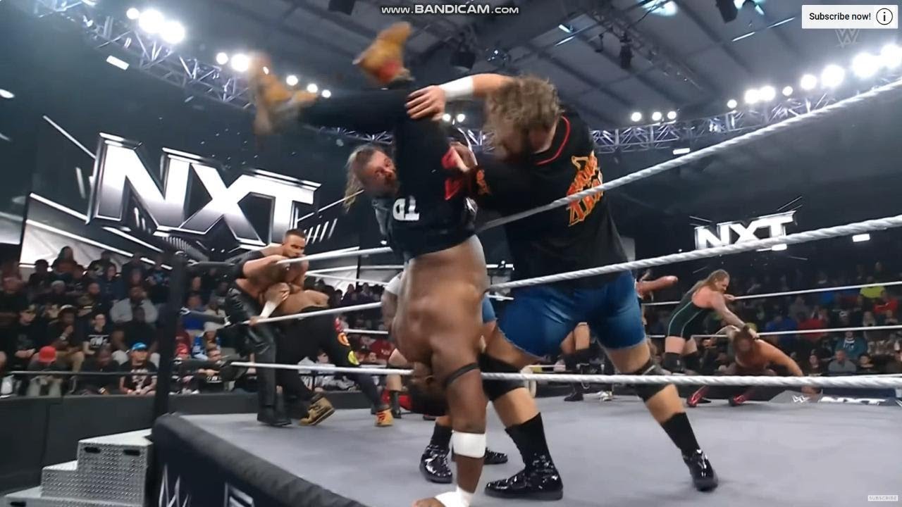 NXT Battle Royal Eliminations