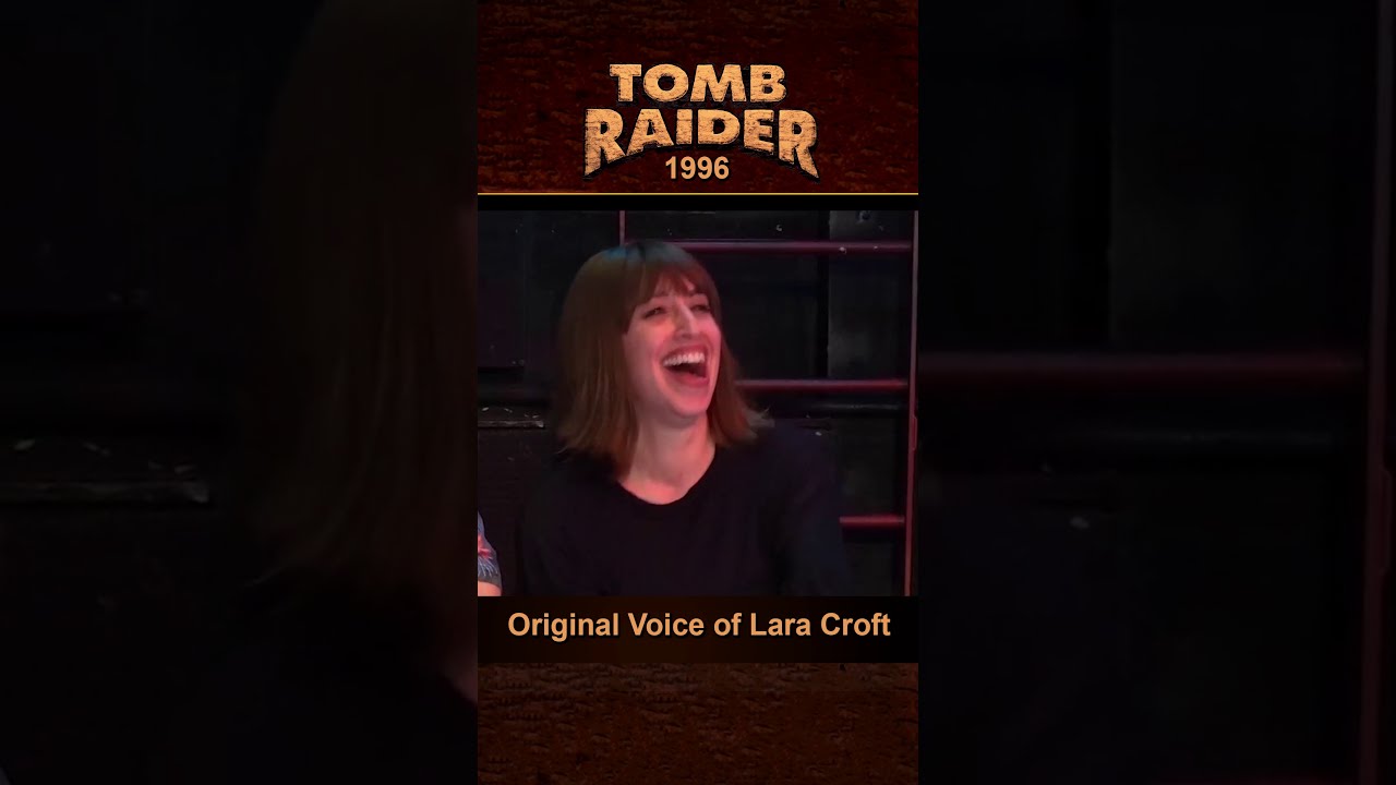 Оригинальная озвучка Лары Крофт из Tomb Raider #Shorts