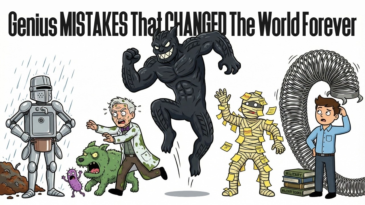 8 Genius MISTAKES That CHANGED The World Forever