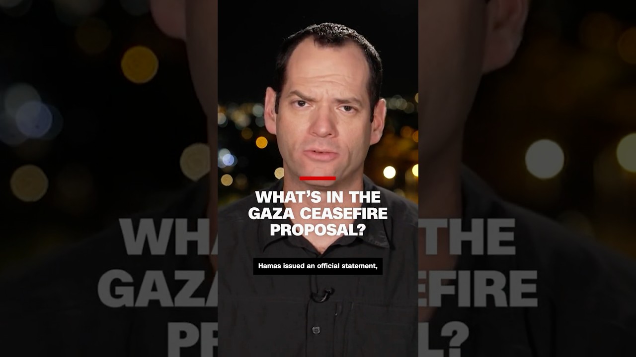 What's in the Gaza ceasefire proposal?